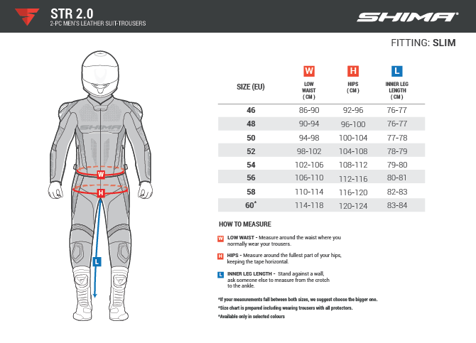 Кожен мото панталон SHIMA STR 2.0 RED_4